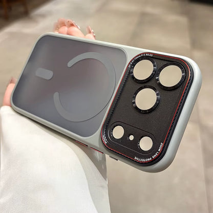 With Camera Control Butoon Case for Iphone 16 17 Pro Max Magsafe Case for Iphone 17 Air 16 plus Business Slim Matte Armor Cover