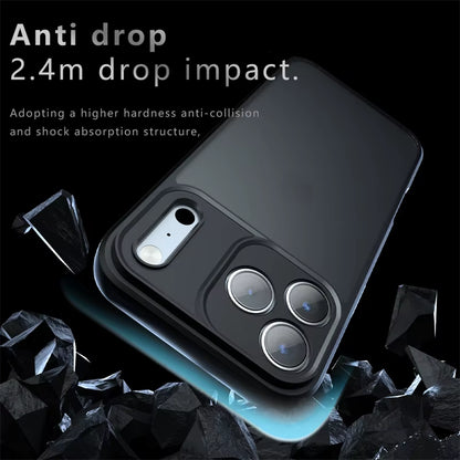 For Iphone 17 Pro Case Apple Iphone 17 Air Iphone 17 Pro Max Cover Luxury Matte PC + Silicone Shockproof Protective Phone Cover