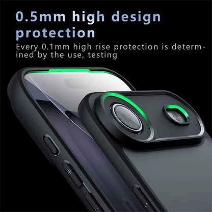 For Iphone 17 Pro Case Apple Iphone 17 Air Iphone 17 Pro Max Cover Luxury Matte PC + Silicone Shockproof Protective Phone Cover