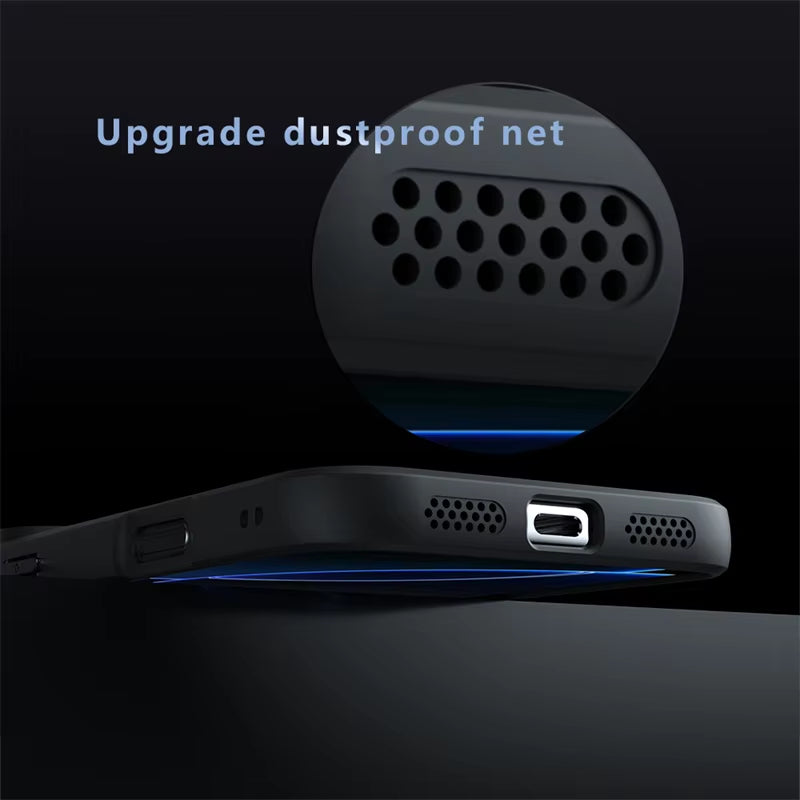 For Iphone 17 Pro Case Apple Iphone 17 Air Iphone 17 Pro Max Cover Luxury Matte PC + Silicone Shockproof Protective Phone Cover